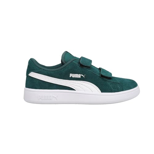 PUMA Kids Boys Smash V2 Suede Slip On Sneakers Shoes Casual - Green - Size 3.5 M