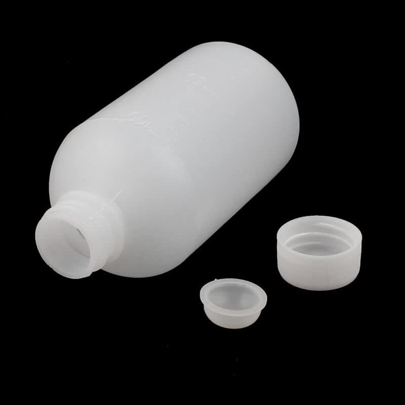 Tool parts 2Pcs 100mL Lab Experiment Plastic Graduated Chemicals Container Bottle