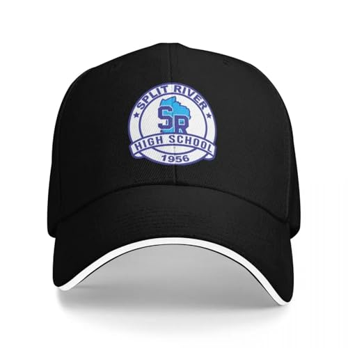 Casquette de baseball classique en coton ajustable pour hommes School Spirits Wild Ball