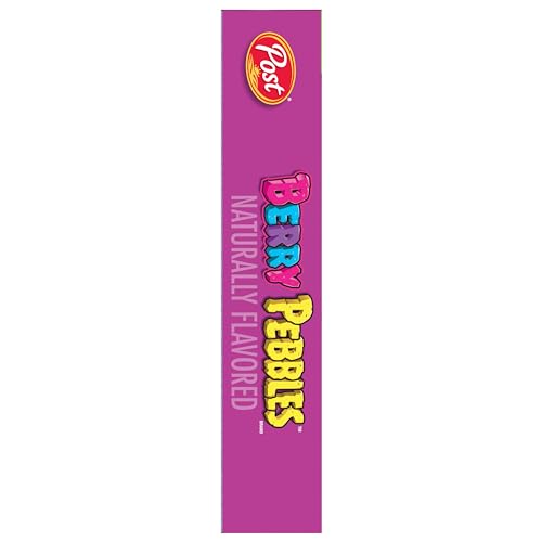 Post Berry Fruity PEBBLES Cereal, Fruity Kids Cereal, Gluten Free, 18.5 OZ Cereal Box
