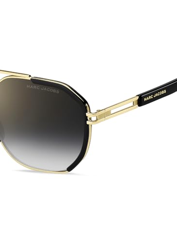 Marc Jacobs MARC 749/S Lunettes de Soleil Homme Doré Noir 58mm