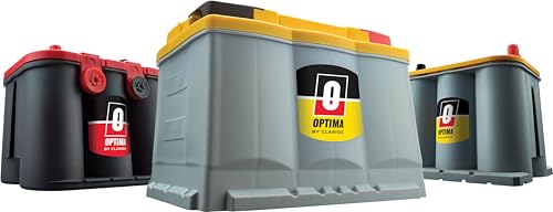 OPTIMA Batteries High Performance D75/25 YellowTop Dual Purpose Sealed AGM Car, Truck and SUV Battery, 620 CCA, Dual Terminal, Maintenance Free, Versitile Mounting