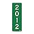 Custom 911 Address Reflective Sign (Green), Double-Sided, Engineer Grade Reflective Sheeting, Heavy Duty 0.080 Aluminum, Laminated - UV and Weather Protected, Includes Holes, 6" x 18", Made in USA