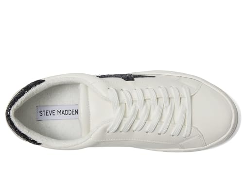 Steve Madden Steve Madden Women's Rezume Sneaker, White, 8