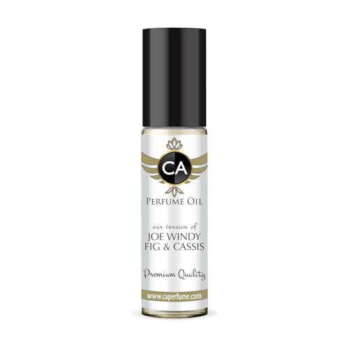 CA Perfume Impression of Joe Windy Fig &amp; Cassis Unisex Eau De Parfum Woody Floral Musk Scent Long Lasting Unisex Fragrance Travel Size TSA Ready for Day and Night Wear 0.33 Fl Oz 10ml