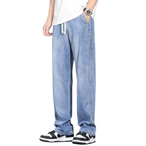 [Olekei] ズボン メンズ ロングパンツ 涼しい 夏服 ワイドテーパードパンツ ゆったり イージーパンツ 軽快 ずぼん カジュアルぱんつ ボトムス 軽量 速乾 ラウンジパンツ 大きいサイズ トラウザーズ 春 夏の商品画像（Amazon）