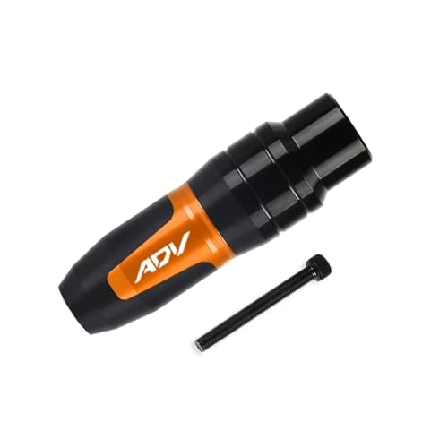 Pare‑chocs échappement moto CNC pour ADV150 et ADV160, protection orange contre la chute
