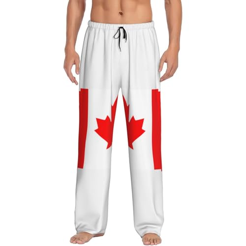 Pantalon de nuit pour homme grand et grand XXXL noir avec poches latérales confortables