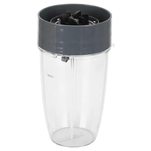 Vaso De Batidora R De 24OZ Con Cuchilla Extractora Apta For Cocina De 600W Y 900W, Piezas De Repuesto For Batidora, Vaso De Fruta
