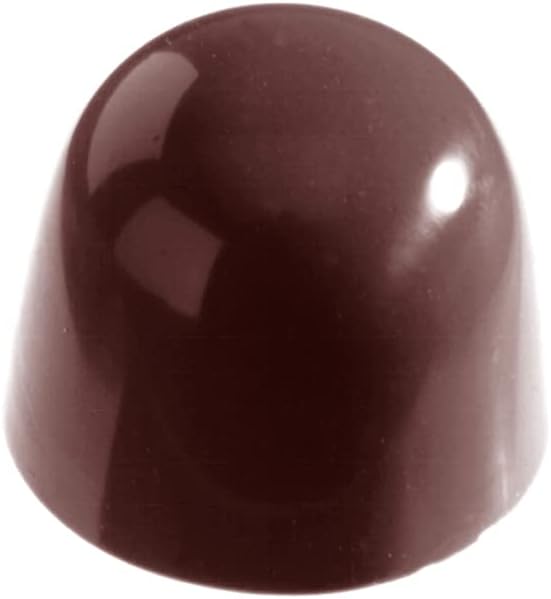 CW2116 – Chocolate World – Polycarbonate Chocolate Mould - Cone Ø 29 X 23 MM - Belgium Chocolatier