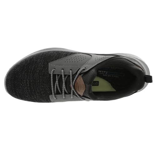 Image of Skechers Men's Streetwear Slade - Breyer Knitted Mesh Bungee Lace W /Quarter Cage Slip On