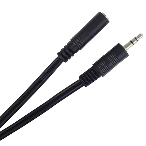 Cable jack estéreo 3.5 mm M/F 10 m miniatura 4