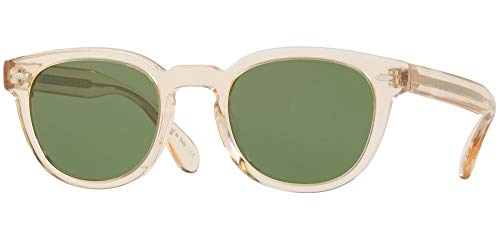 Oliver Peoples Unisex Sheldrake Sun Buff/Green Vintage - Main Image