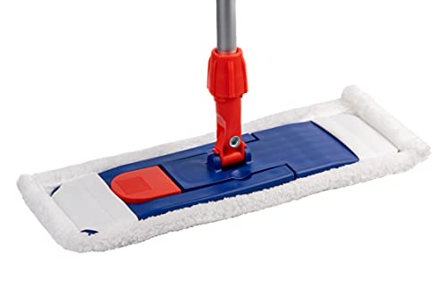 Sonty 1 Stück Wischmopp Set 40cm, Klapphalter Magnet, Mopstange Alu, Microfaser Mopp (1)