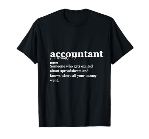 Buchhalter-Definition Funny Finance T-Shirt