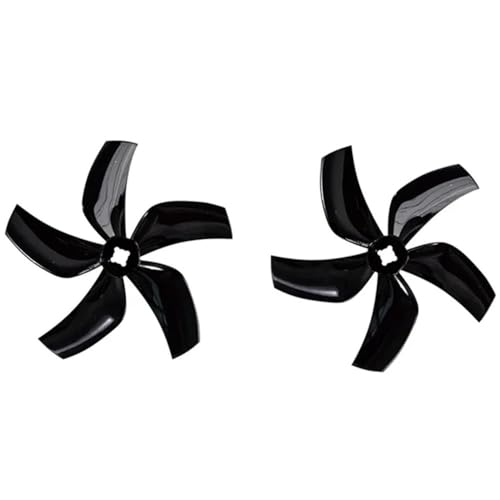 Hélice FPV 5 pales 76mm 3 pouces noire pour drone conduit D76 Racing
