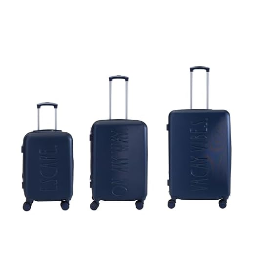 Rae Dunn Expandable Luggage Set with Wheels