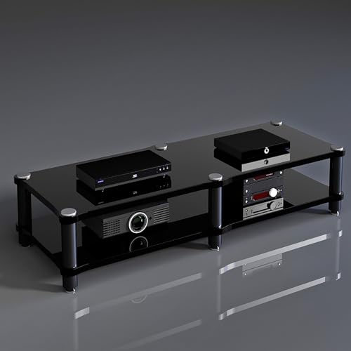 Elegante mensola da gioco e supporto multimediale per DVD e giochi, per proiettori soggiorno e studio musicale, organizer e espositore per videogiochi per giocatori