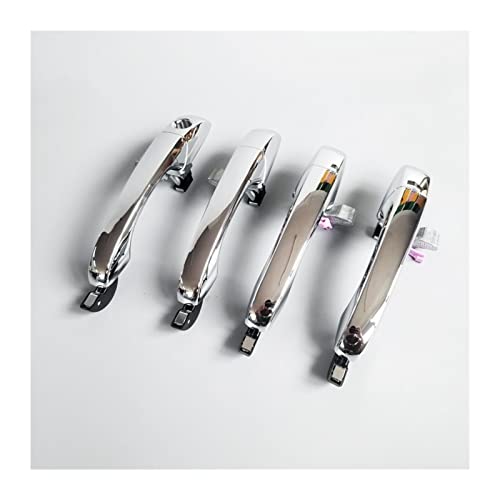 LANOBA Utilisation Compatible avec la poignée extérieure de Porte arrière de Porte Avant Chrysler 300c Chrome 2005-2010 Dodge Magnum 2005-2008 Charge Chrome (Color : Front Right)