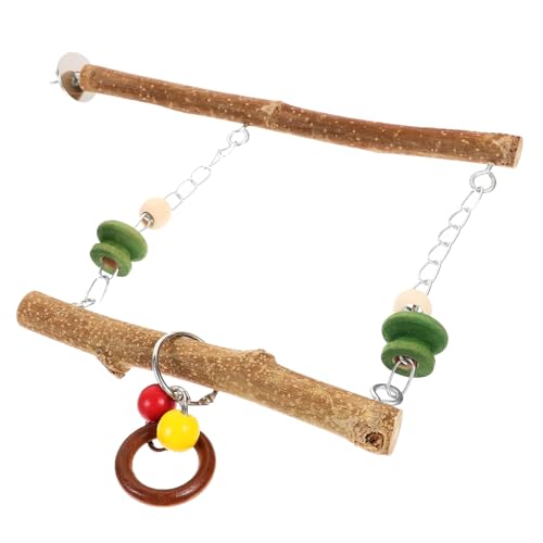 Toyvian 1Set Parrot Swing Hanging Bird Accessory for Parrots for Play and Exercise and Pet Parrot Supplies