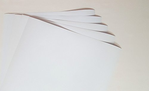 12" X 12" Permanent Vinyl Leopro, 20 Sheets Black And White In Matte (10 Of Each), Outdoor Finish For Silhouette And Cricut To Make Monograms Stickers Decals And Sign Oracle 651 #TOP4