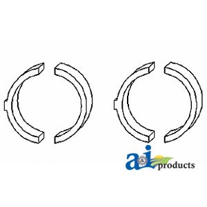 A&I Products Washer Set, Thrust (Set of 4) (E-SN < 354UA10361) Replacement ...
