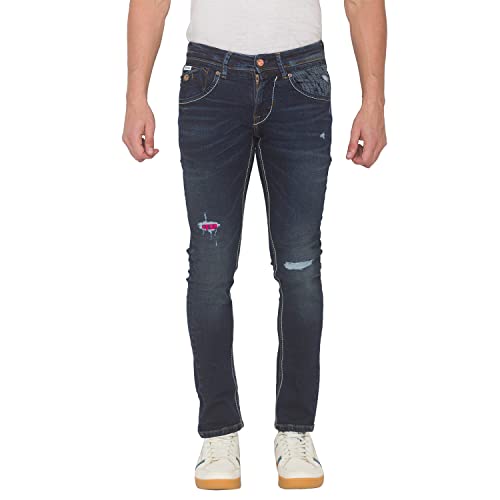 Spykar Men’s Cotton Skinny Low-Rise Jeans (MACT-01BB-114) Spykar Men’s Cotton Skinny Low-Rise Jeans (MACT-01BB-114)