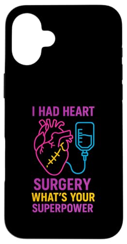 Heart Surgery Whats Your Superpower Fun Y p X}zP[X iPhone 16 Plus p