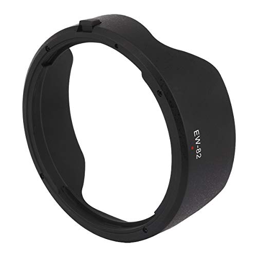 Haoge Bayonet Lens Hood para Canon EF 16-35mm f4L is USM Reemplaza Canon EW-82 miniatura 5