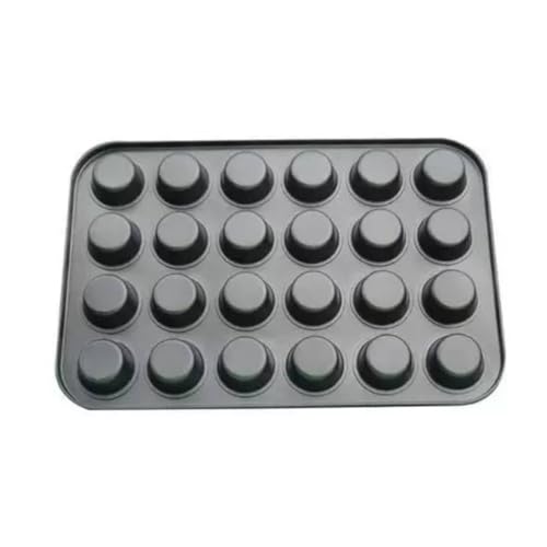 Forma Assadeira para Cupcakes 24 Cavidades Antiaderente