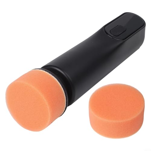 babominimer Kit de pulidor portátil inalámbrico recargable para coche con motor de 40 W, pantalla LED de 3 velocidades, carga tipo C, para eliminar arañazos y limpieza del parabrisas