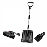 Keenstone Snow Shovel Multifunctional Snow Blade Snow Brush for Ice, Snow - WH10