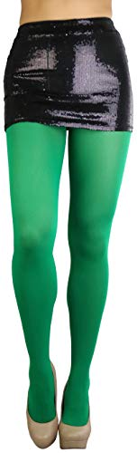 Image of ToBeInStyle Women's Nylon Solid Opaque Pantyhose Tights