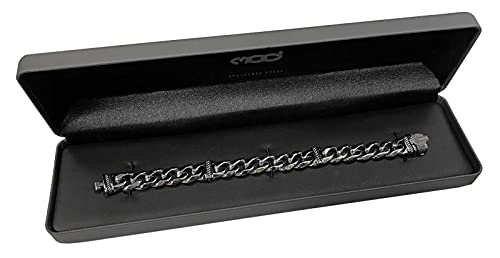 Harley-Davidson Men's Bar & Shield Curb Link Stainless Steel Metal Bracelet4