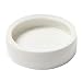 SLSON Reptile Feed Feeder Food or Water Ceramics Bowl Tray Worm Dish Mealworm Dish for Lizard Gecko Bearded Dragon Terrestrial Animals, Medium