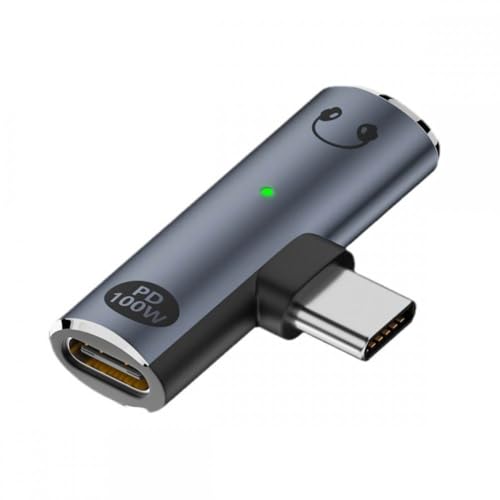 CY I[fBIA_v^[ USB-C ^CvC  3.5mm I[fBI DAC AUX y 16 rbg 48kHz & 100W PD dA_v^[ m[gp\R ^ubg dbp