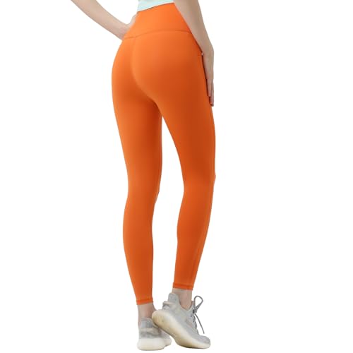 Girl's High Waisted Athletic Leggings Kids Dance Workout Running Yoga Pants