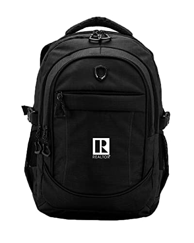 On the Go Backpack - REALTOR® Logo Branded (Black)