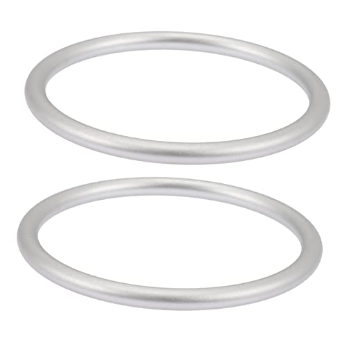 Hohopeti Anillos De Aluminio Para Portabebés Aros Para Recién Nacidos, Ligeros y Duraderos, Fijación Segura y Fácil Instalación, Accesorios Para Porteo Diario