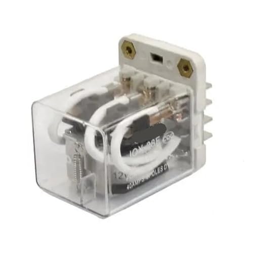 Relé JQX-38F 12V bobina de alta resistencia y triple circuito para control industrial seguro