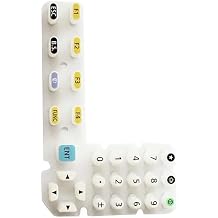 Soft Silicone LCD Screen Keyboard Replacement Keys RJP-IM55 For Total Station TS02, TS06, TS15, GM52, IM52, ES602G, GTS1002, NiK, N2, N5, And K2C