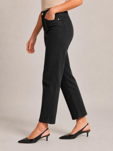 Image of GRECIILOOKS Baggy Jeans for Women | High Waist Wide Leg Stylish for Girls Trendy Women's Pant | Loose Jean for Women's | Jean for Womens