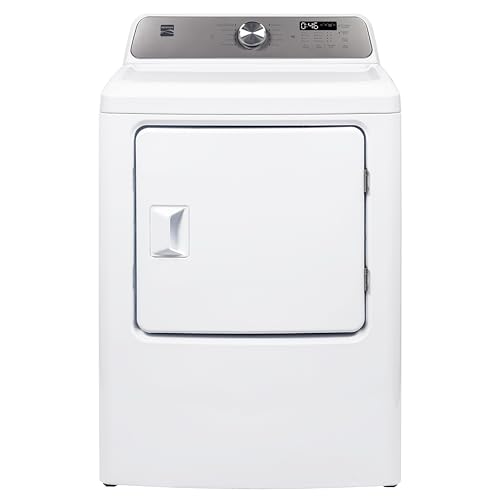 Kenmore 7.0 cu. ft. Front Load Electric Dryer - with Wrinkle Guard to Reduce Wrinkles & Static - Smart Sensor Drying - LED - White