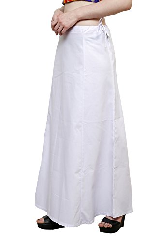 Image of Pistaa combo of 3 Women's Cotton Best Indian Readymade Inskirt Saree petticoats