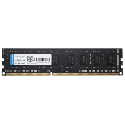 Tipologia memoria: DDR3L SIMPLETEK - Modulo memoria RAM 8GB DDR3L 1600MHz 1.35V Banco DIMM Computer fisso Desktop PC