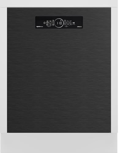 Beko BDDN36541DDP Geschirrspüler 60 cm, unterbau, für 15 Maßgedecke, 6 Programme, 6 Zusatzfunktionen, 3 Spülebenen, PowerIntense, SilentWash, SelfDry, SensorAdapt, Dark Inox
