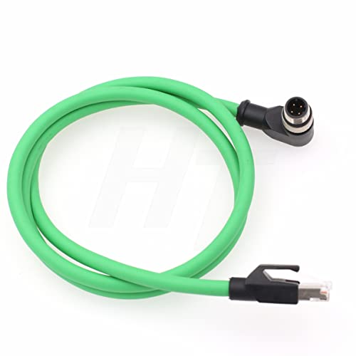 Cable Ethernet M12 a RJ45 Cat5e 3 m miniatura 2