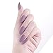 Laza 96 Pcs Colorful Fake Nails Stiletto Almond Full Cover Pink Purple Long Matte Artificial Acrylic Nails for Daily Use - Cherry blossoms