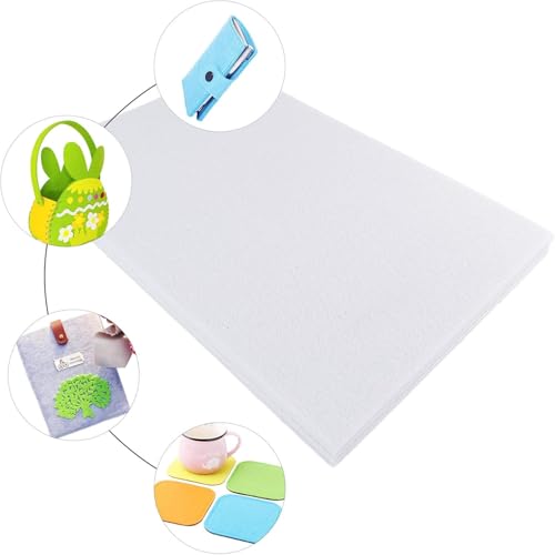 Image of Asian Hobby Crafts A4 Combo Felt Fabric Sheets for Flower Making & DIY Craft Projects, Scrapbooking, Sewing Dolls, Embroidery & Patchwork, School Projects, Kids Art & Craft Supplies, Home Decorations - Set of 10 Pcs