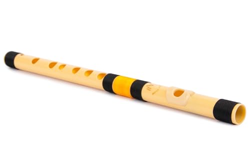 Image of Radhe Flutes PVC Fiber A Sharp Bansuri - Right-handed, higher octave flute with authentic bamboo-like sound, durable, crack-resistant, washable, perfect for beginners and performers.